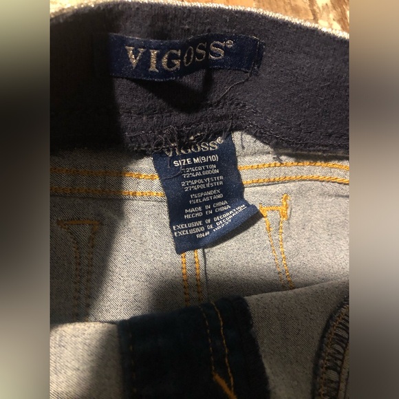 Vigoss Girls Bermuda Shorts With Stretchy Waistband Size 9/10 - Picture 4 of 8